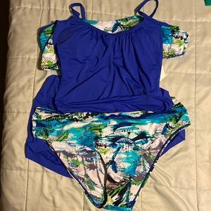 Floral Two price Swimsuit